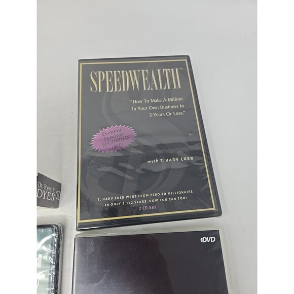 7 pc CD DVD Financial Empowerment Lot Ramsey, Eker, Shook, Dyer, Kiyosaki, Scott - Picture 7 of 7